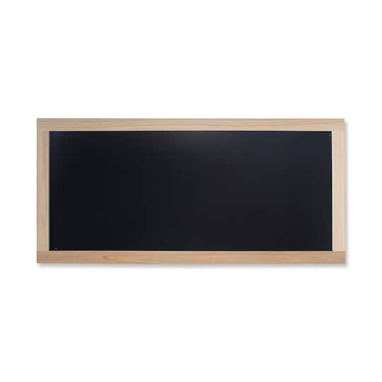 28" x 13" Unfinished Framed Chalkboard by Make Market®